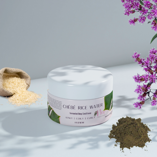 Chebe Fermented Rice Water Hair Deep Conditioner - Hair Growth