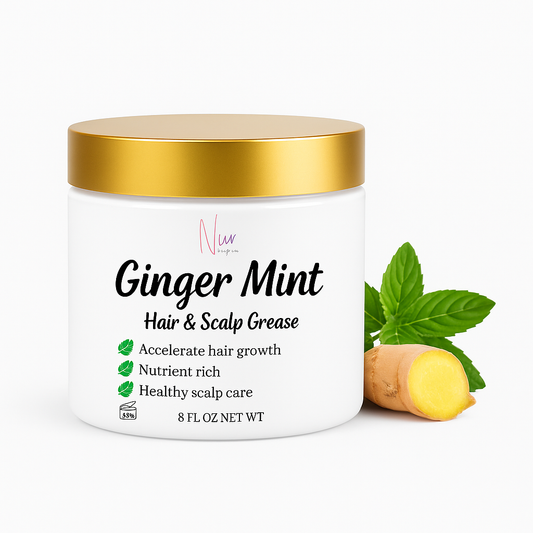 Ayurveda Ginger Hair & Scalp Grease - Kinky, Coily, Curly