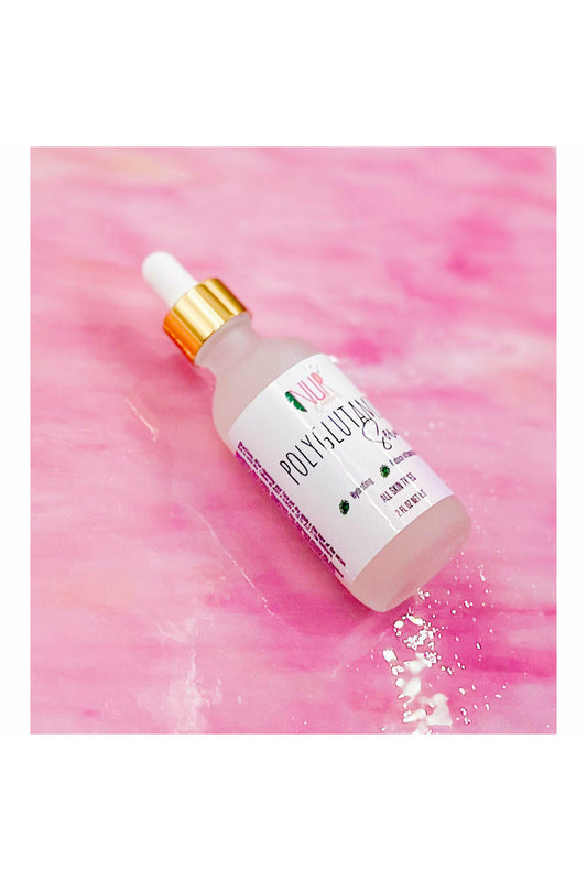 Polyglutamic Acid Face Serum 2 oz – Deep Moisture & Skin-Smoothing Formula for Dull, Dry & Aging Skin | Lightweight Hydrating Serum with Vitamin B5 & Squalene